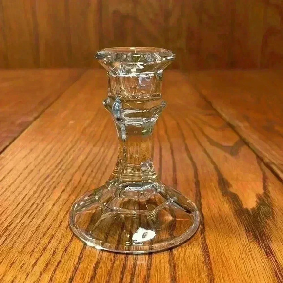 3 Vintage Crystal Candle Stick Holders Perfect For Holidays/Christmas/Home Decor - Picture 6 of 9